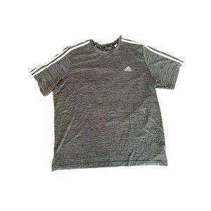 Adidas Men's Aeroready Primegreen Short Sleeve Crew Neck T-Shirt XL Gray Heather